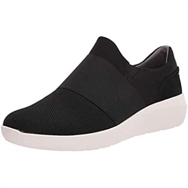 Sneaker De Mujer Clarks Kayleigh Band De Textil Negro