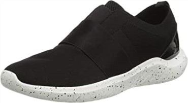 Zapatilla Clarks Nova Lumis De Mujer Textil Negro