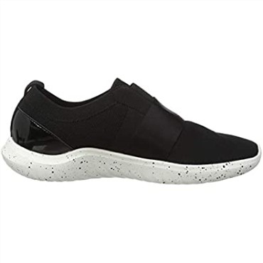 Zapatilla Clarks Nova Lumis De Mujer Textil Negro