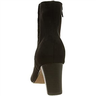 Bota De Moda Con Cremallera De Mujer Clarks Aubrie Negra
