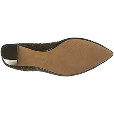 Bota De Moda Con Cremallera De Mujer Clarks Aubrie Negra