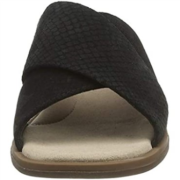 Sandalia Clarks Declan Ivy Mujer En Negro