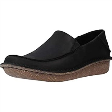 Mocasines Clarks Fun Ny Go De Mujer Negros