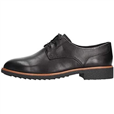 Derby De Mujer Clarks Griff Lane Negro