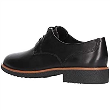 Derby De Mujer Clarks Griff Lane Negro