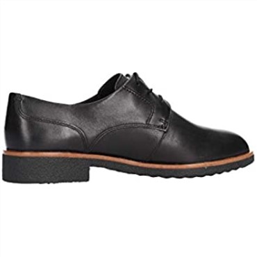 Derby De Mujer Clarks Griff Lane Negro