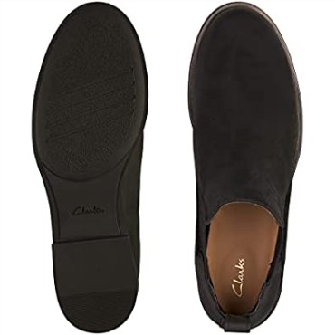 Bota Chelsea Mujer Clarks Negra