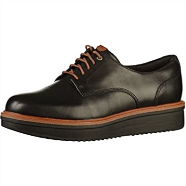 Clarks Mujer Negro Teadale Rhea Oxford