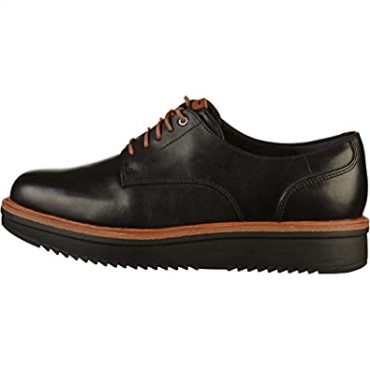Clarks Mujer Negro Teadale Rhea Oxford