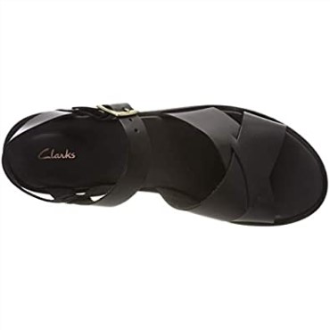 Sandalias Clarks Mujer Wil Low Gild Sling Back En Negro