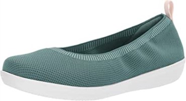 Bailarinas Mujer Clarks Azul Gris Ayla Paige