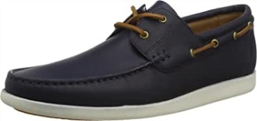 Zuecos Clarks Furrier Creek Azul Para Hombre