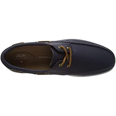 Zuecos Clarks Furrier Creek Azul Para Hombre