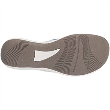 Chanclas De Mujer Clarks Azul Sintético Brinkley Flora