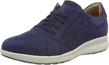 Zapatilla De Deporte De Mujer Con Cristales Sharon En Azul Clarks