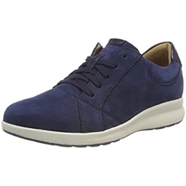 Zapatilla De Deporte De Mujer Con Cristales Sharon En Azul Clarks