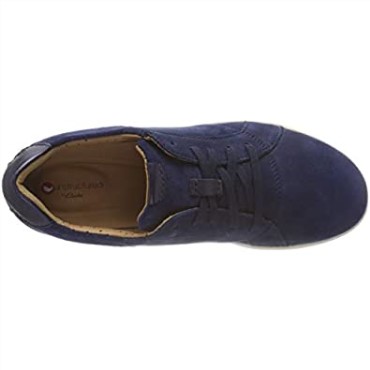 Zapatilla De Deporte De Mujer Con Cristales Sharon En Azul Clarks