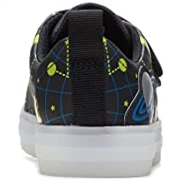 Zapatillas Clarks Niño Flare Cosmo K Negro Combi