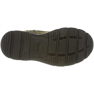 Clarks Boy's Heath Chard T Bota De Media Pantorrilla Caqui Cuero