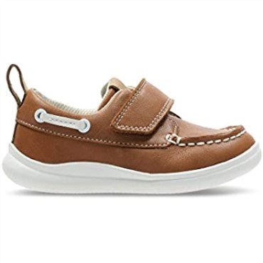 Zapato Estilo Barco Casual Para Niños Clarks Cloud Snap