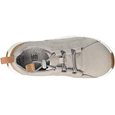 Zapatillas Tri Weave Clarks Para Niños Gris Cuero Gris Cuero Gris