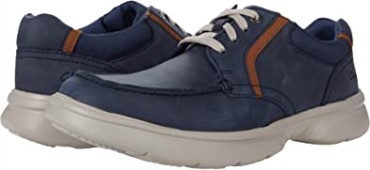 Clarks Bradley Vibe Cuero Azul Marino
