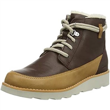 Niños Chukka K Clarks Corona Marrón Botas Cálidas