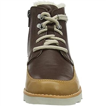 Niños Chukka K Clarks Corona Marrón Botas Cálidas