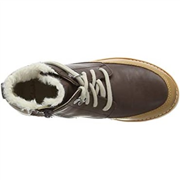 Niños Chukka K Clarks Corona Marrón Botas Cálidas