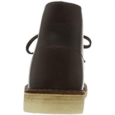 Botas Safari Para Mujer Clarks Marrón Castaño Cuero Castaño Cuero Chukka