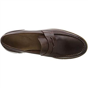 Clarks Brown Dark Tan Lea Dark Tan Lea De Los Hombres Batcombe Edge Derbys