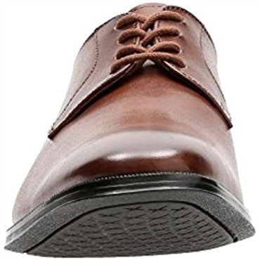 Clarks Brown Gilman Mode Zapatos Derby Con Cordones De Cuero Ancho Para Hombre
