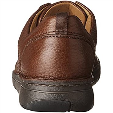 Derby De Hombre Unnature Time De Cuero Marrón De Clarks