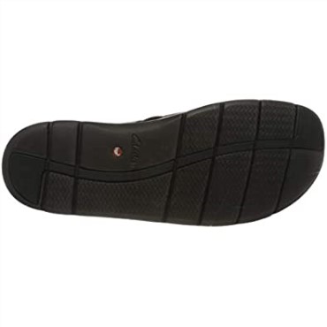 Clarks Marrón Mahoga Ny Mahoga Ny Hombres Unwilmore Ray Sandalias Con Punta Cerrada