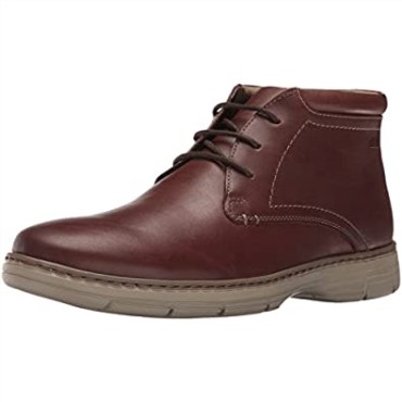 Botas Clarks Brown Watts Mid Chukka Para Hombre