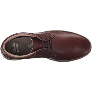 Botas Clarks Brown Watts Mid Chukka Para Hombre