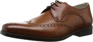 Zapatos Brogue Para Hombre Clarks Brown Tan Leather Amieson Limit