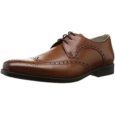 Zapatos Brogue Para Hombre Clarks Brown Tan Leather Amieson Limit