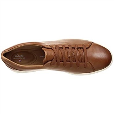 Zapatilla Clarks Un Costa Lace Hombre Cuero Marron Bronceado