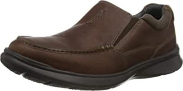 Mocasín Sin Cotrell Para Hombre De Cuero Marrón Clarks Tabaco