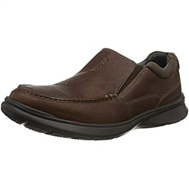 Mocasín Sin Cotrell Para Hombre De Cuero Marrón Clarks Tabaco