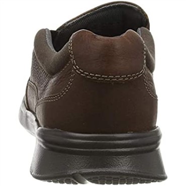 Mocasín Sin Cotrell Para Hombre De Cuero Marrón Clarks Tabaco