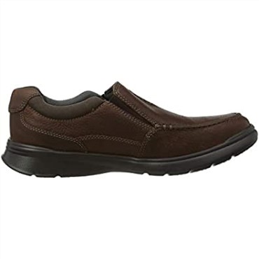 Mocasín Sin Cotrell Para Hombre De Cuero Marrón Clarks Tabaco
