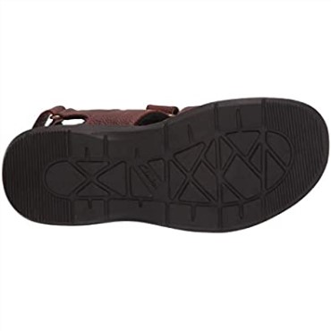 Sandalias De Hombre Clarks Brown Tumbled Leather Hapsford Creek
