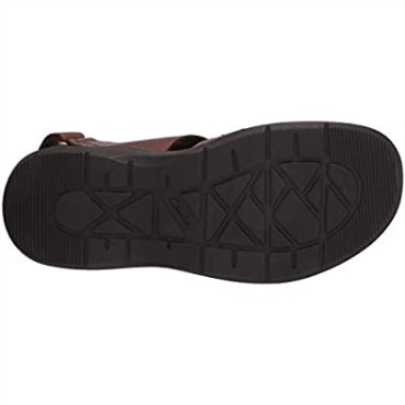 Sandalias De Pescador Hapsford Cove Para Hombre De Cuero Marrón Clarks