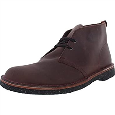 Botas Chukka Bushacre 3 Para Hombre De Cuero Burdeos De Clarks