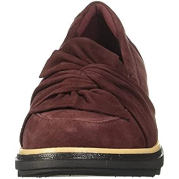 Mocasines De Mujer Clarks Burgundy Suede Sharon Dasher