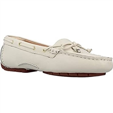 Clarks Cla C Mocc Boat 2 Blanco Cuero Especial