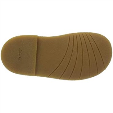 Zapatos De Cuero Para Niños Pequeños Clarks Comet Gem Rosa Polvoriento