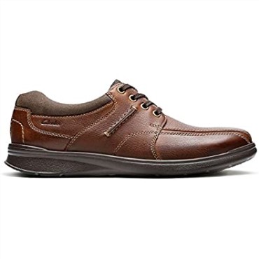 Clarks Cotrell Caminar Cuero Zapatos Tabaco